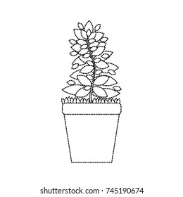 flowerpot  vector illustration