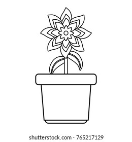 flowerpot  vector illustration