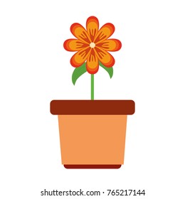 flowerpot  vector illustration