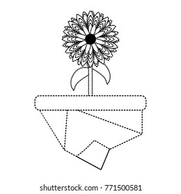 flowerpot  vector illustration