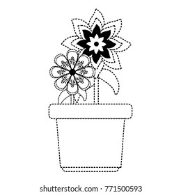 flowerpot  vector illustration