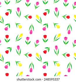 Flowers abstract background for your web design