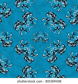 Flowers abstract objects beautiful color background vector illustration