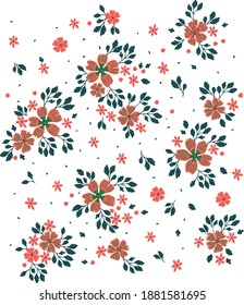 Blumen auf Vektorgrafik für Prinzen