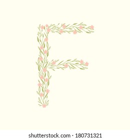 flowers alphabet