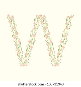flowers alphabet