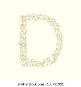 flowers alphabet