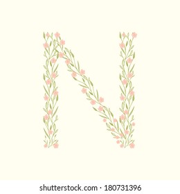flowers alphabet