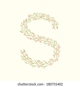 flowers alphabet