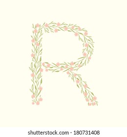 flowers alphabet