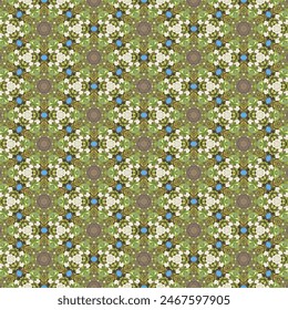 The flowers are arranged in clusters within a triangular frame that forms a polygonal pattern. Gives a feeling of stability, comfort, elegance, luxury, and politeness.