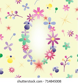 Flowers art design