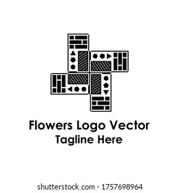 Flowers Art Illustration Vector Logo