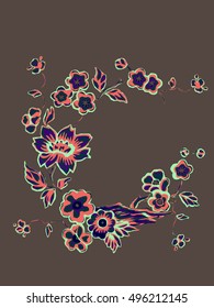 Flowers, asian style.