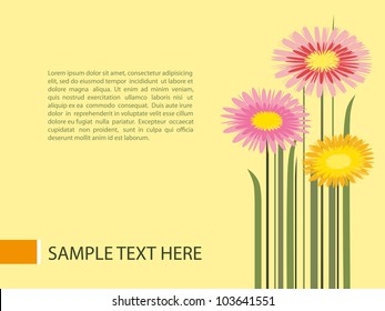 Flowers background