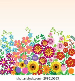 Flowers background