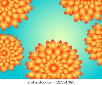 Flowers background bright