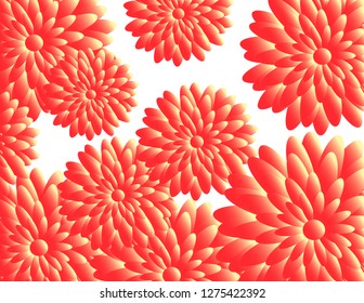 Flowers background bright