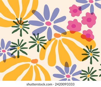 flowers background design for templates.