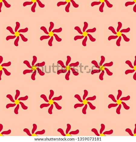 Flowers background. Fashion graphics. Vector images.