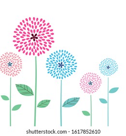 Flowers background material (Floral design)