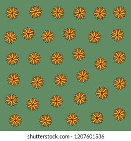 Flowers background pattern