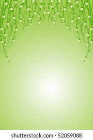 flowers background with place for your text