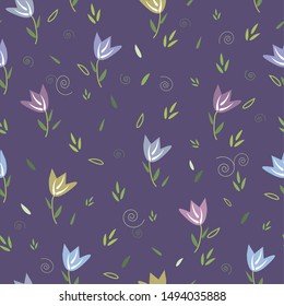 Flowers background. Tender illustration suitable for wallpaper cards.