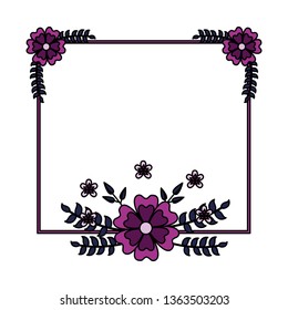 flowers badge decoration