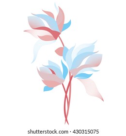 flowers beautiful blossom vector