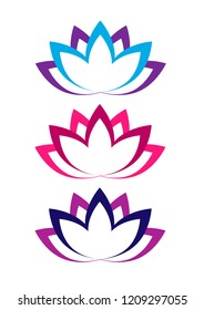 Flowers beauty logo
