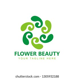 Flowers Beauty Logo Design inspiration