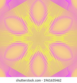 The flowers bloom in purple gradient background