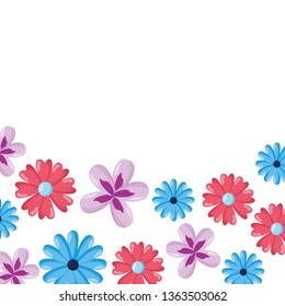 flowers border decoration