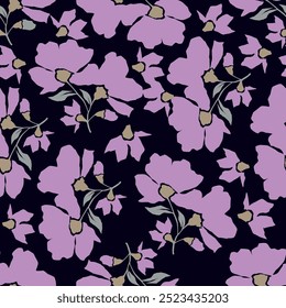Flowers bouquet, blossom and foliage of buds and flora, botany biodiversity. Wildflowers in florist composition, greeting card or gift, springtime or summer flourishing season