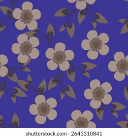 Buquê de flores, flor e folhagem de botões e flora, biodiversidade botânica. Flores silvestres em composição florista, cartão de saudação ou presente, primavera ou verão florescente temporada