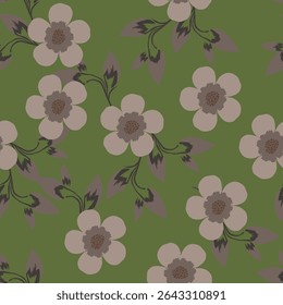 Buquê de flores, flor e folhagem de botões e flora, biodiversidade botânica. Flores silvestres em composição florista, cartão de saudação ou presente, primavera ou verão florescente temporada