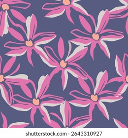 Buquê de flores, flor e folhagem de botões e flora, biodiversidade botânica. Flores silvestres em composição florista, cartão de saudação ou presente, primavera ou verão florescente temporada