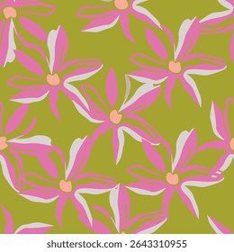 Buquê de flores, flor e folhagem de botões e flora, biodiversidade botânica. Flores silvestres em composição florista, cartão de saudação ou presente, primavera ou verão florescente temporada
