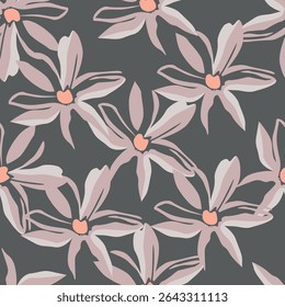 Buquê de flores, flor e folhagem de botões e flora, biodiversidade botânica. Flores silvestres em composição florista, cartão de saudação ou presente, primavera ou verão florescente temporada