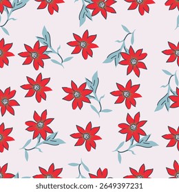 Buquê de flores, flor e folhagem de botões e flora, biodiversidade botânica. Flores silvestres em composição florista, cartão de saudação ou presente, primavera ou verão florescente temporada
