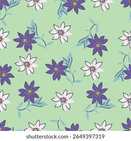 Buquê de flores, flor e folhagem de botões e flora, biodiversidade botânica. Flores silvestres em composição florista, cartão de saudação ou presente, primavera ou verão florescente temporada
