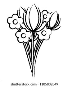 flowers bouquet icon