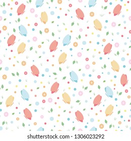 Flowers and butterflies. Bright background.vector illustration