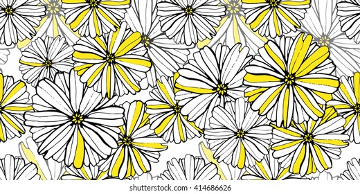 Flowers Chamomile Vector
