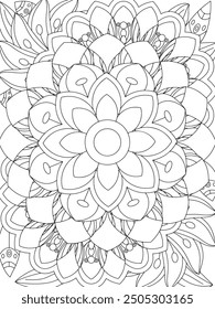  Flowers Coloring Book Pages Flowers Patterns