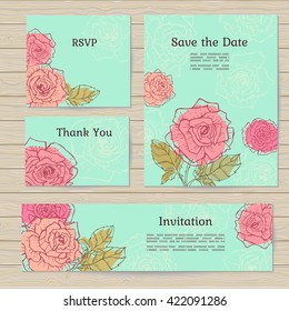 Flowers compositions are cropped with Clipping Mask. All objects are conveniently grouped  and are easily editable.