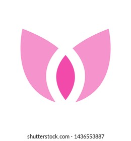 Flowers Cosmetic Fashion Beauty Business Company Vector Logo Design