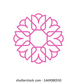 Flowers Cosmetic Fashion Beauty Business Company Vector Logo Design