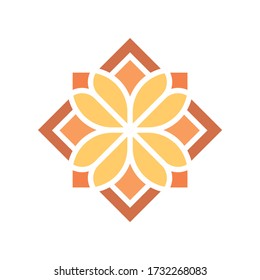 Flowers Cosmetic Fashion Beauty Business Company Vector Logo Design
